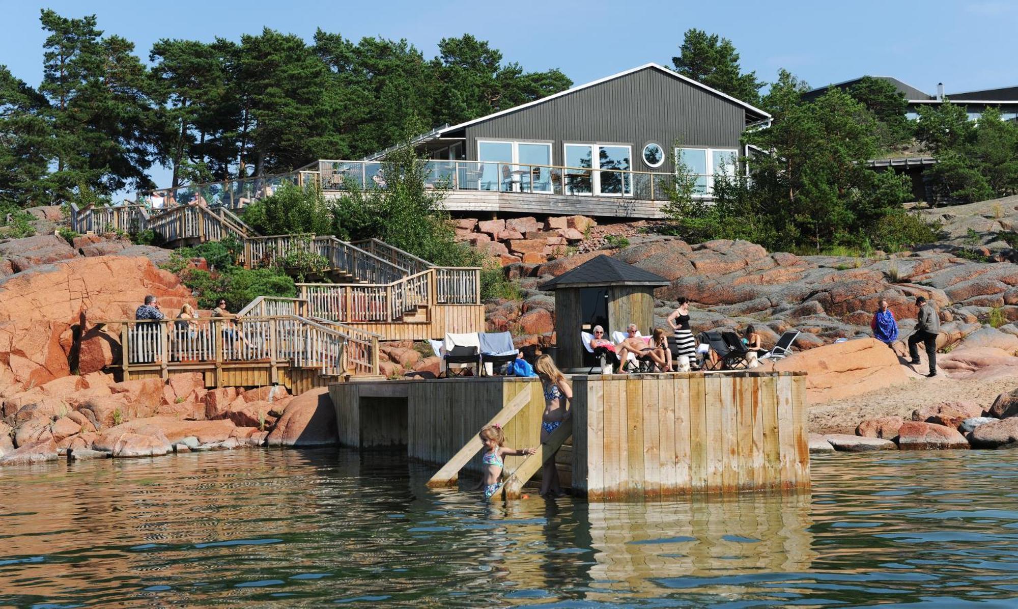 Havsvidden Resort Geta Exteriér fotografie